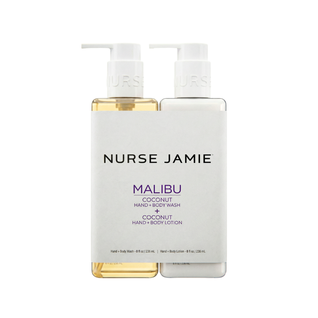 Malibu Coconut Hand & Body Duo | Hydrating Wash & Lotion Set
