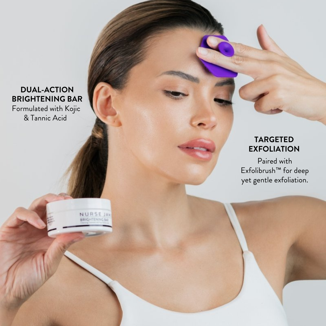 Brightening Bar Cleanser with Exfolibrush™ | Nurse Jamie Brightening Bar Cleanser with Exfolibrush™ | Nurse Jamie