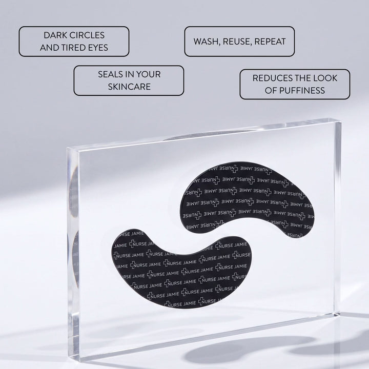 Glow Eye Wrap™ Reusable Under-Eye Silicone Patches – Smooth Fine Lines & Boost Absorption