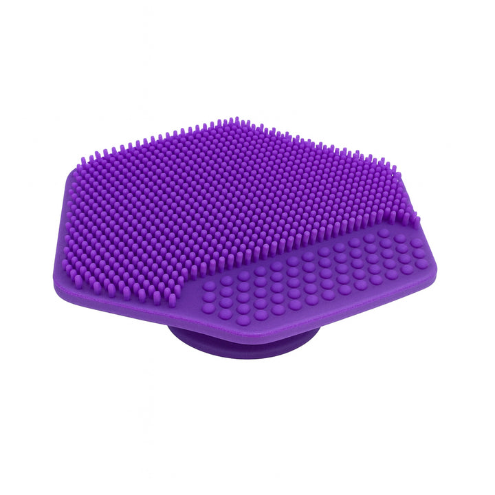 Hexagon Silicone Face Scrubber