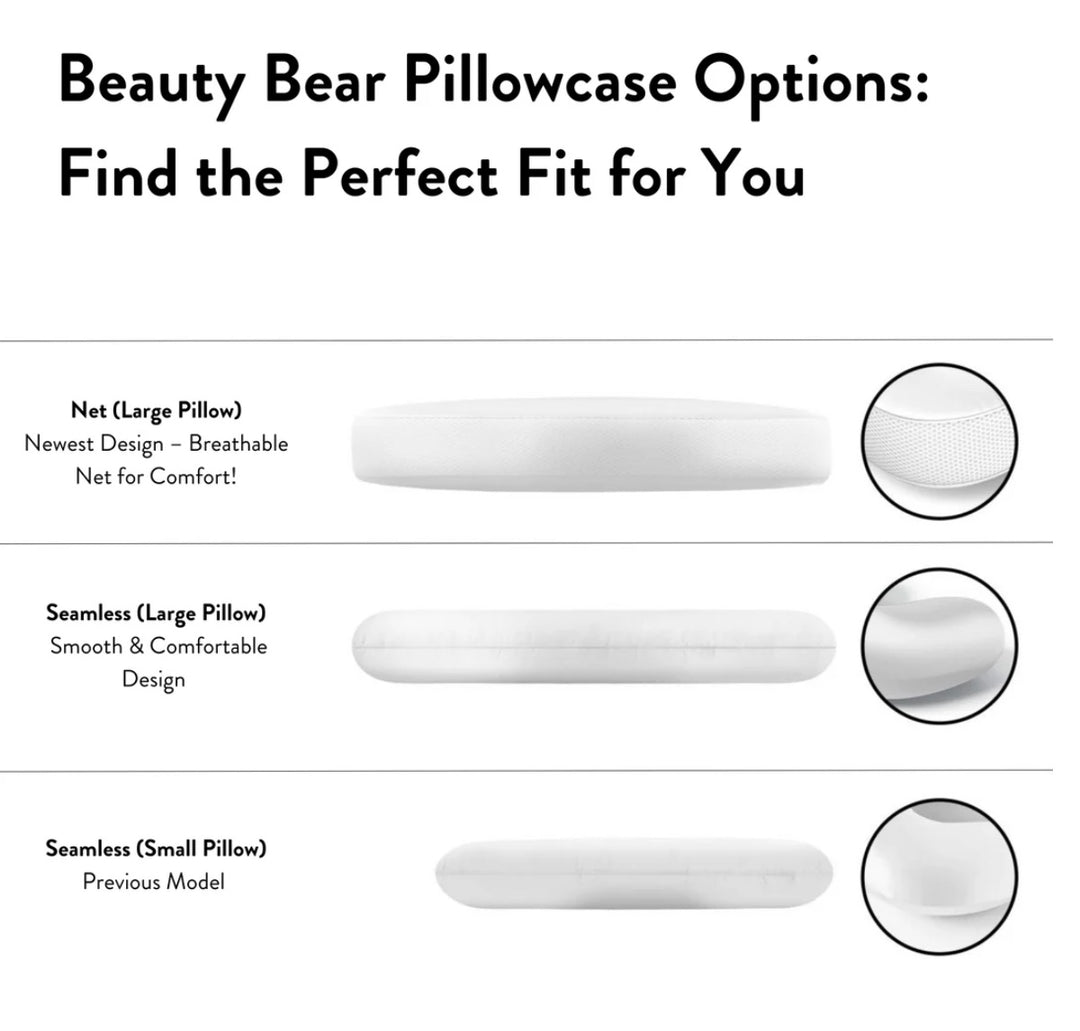 Beauty Bear Seamless Pillowcase (Large Pillow)