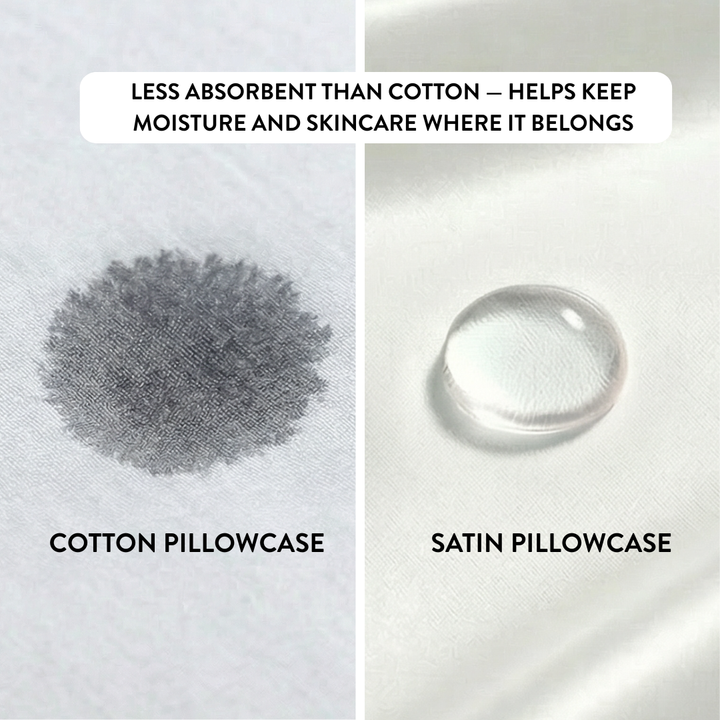 Beauty Bear® Memory Foam Skincare Pillow - Nurse Jamie - NJBD3756#color_silky-satin-white