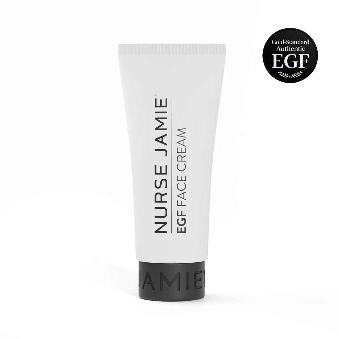 EGF Face Cream | True Bioengineered EGF, Peptides & Hyaluronic Acid