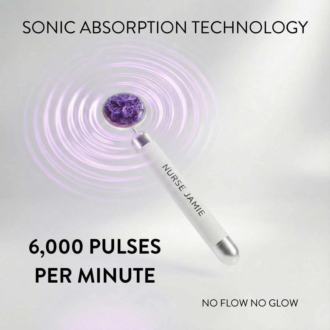 NuVibe RX Amethyst Massaging Beauty Tool Enhance Skin Vitality Nurse Jamie NuVibe RX Amethyst Massaging Beauty Tool Enhance Skin Vitality Nurse Jamie