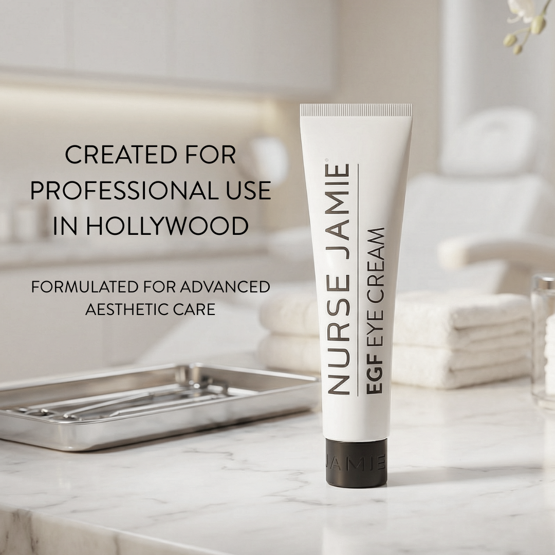 EGF Eye Lift Kit by Nurse Jamie – Eyeonix Tool + Eye Cream Duo EGF Eye Lift Kit by Nurse Jamie – Eyeonix Tool + Eye Cream Duo