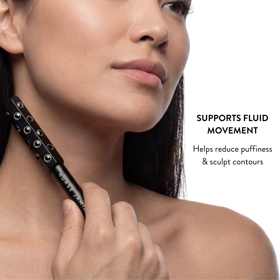 Nurse Jamie UpLift Facial Massaging Beauty Roller - Nurse Jamie - NJBD5713#color_black