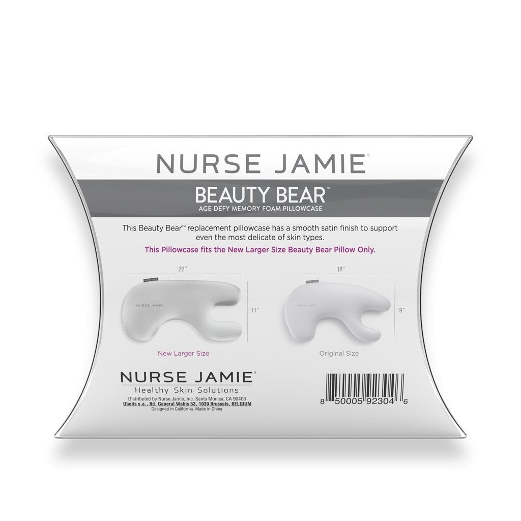 Beauty Bear™ Seamless Pillowcase, Memory Foam - Nurse Jamie - NJBD3046