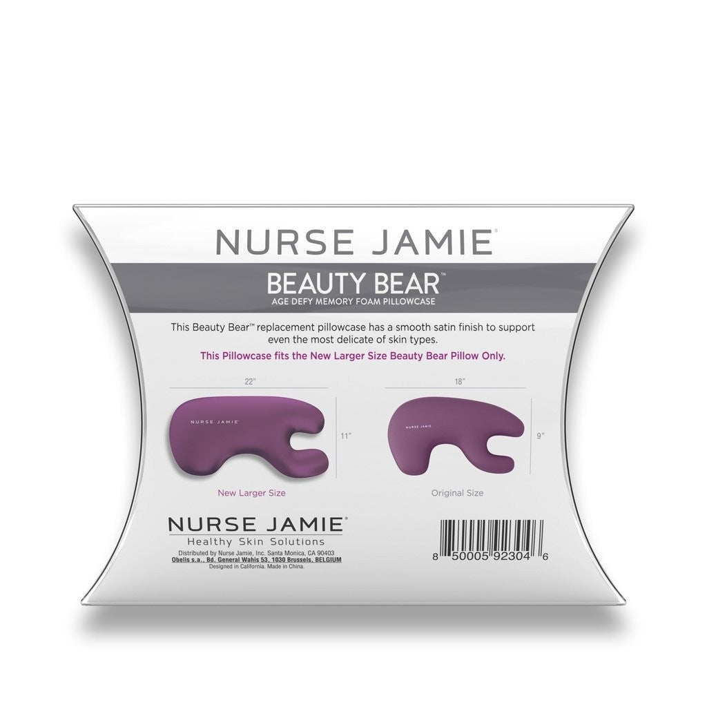 Beauty Bear™ Seamless Pillowcase, Memory Foam - Nurse Jamie - NJBD3053