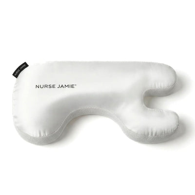 Nurse Jamie Beauty Bear Memory Foam Skincare Pillow top angle showing U-shape design