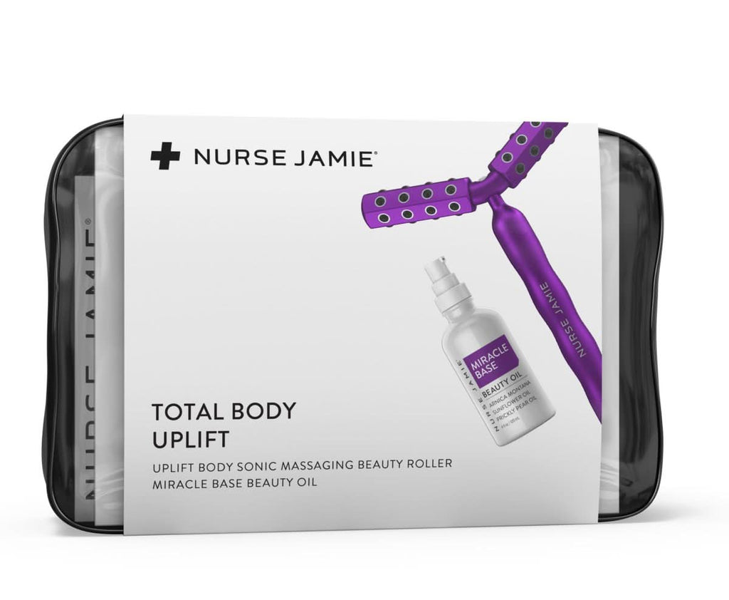 ボディ・フェイスケア mimiy Total Body Uplift Kit | Firming Sonic Roller + Body Oil – Nurse Jamie